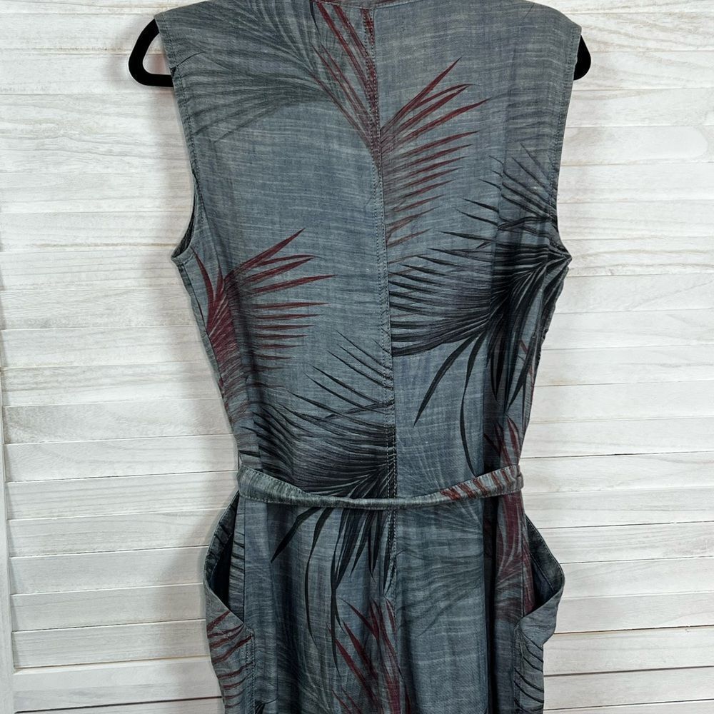 Level 99 Anthropologie Brie Linen Blend Romper Jumpsuit Small - Picture 9 of 11